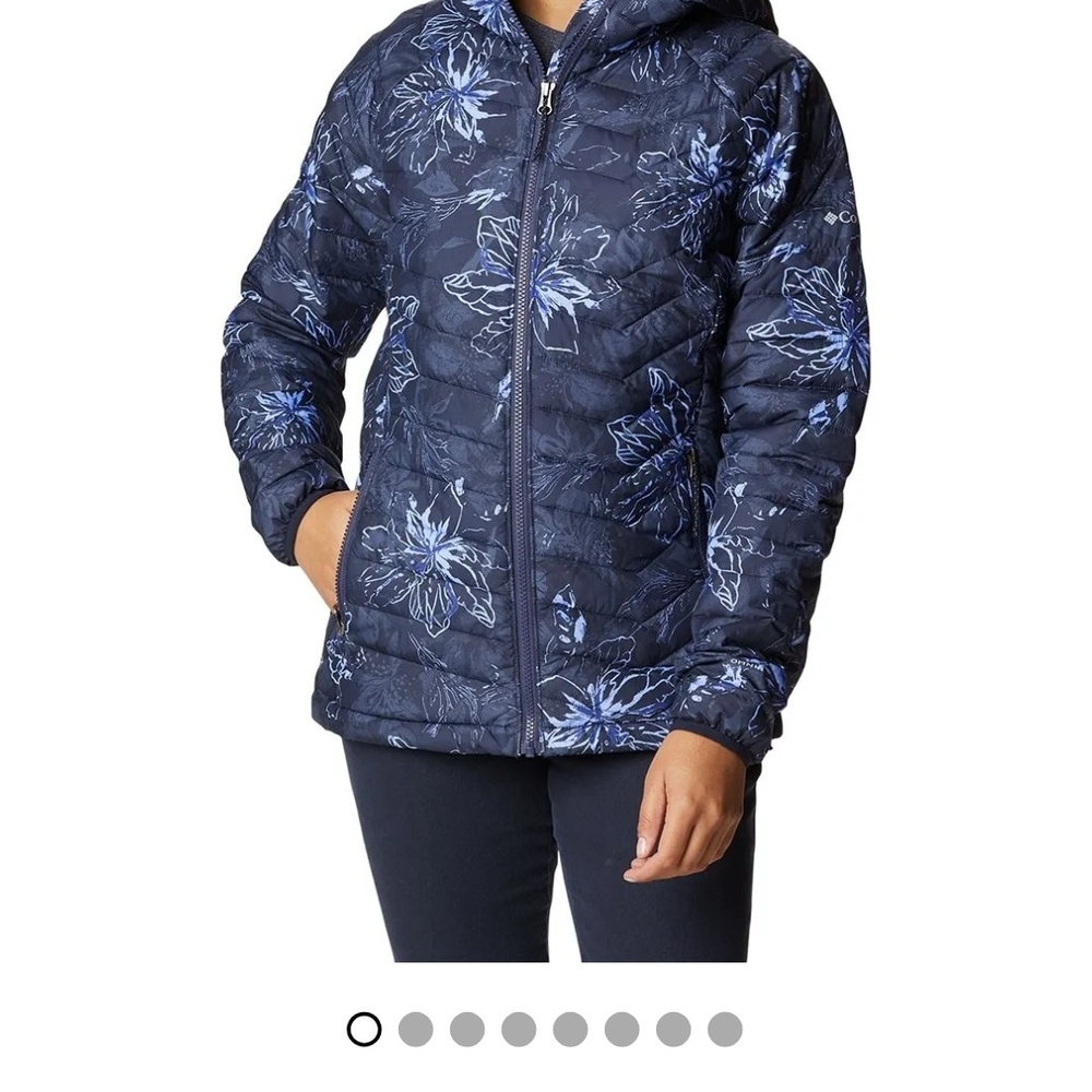 ISO Columbia Nocturnal Aurelian Hooded Jacket In 1X